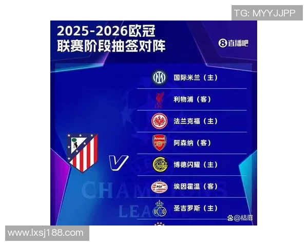 马竞欧冠赛程及关键对阵